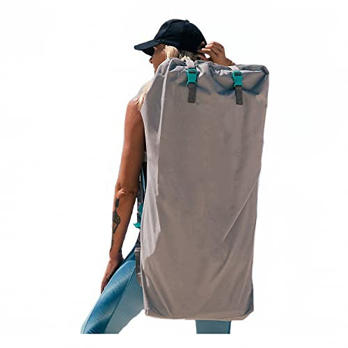 MAOTN Paddle Board Rucksack mit großer kapazität, Surfbrett Rucksack mit verstellbarem Schultergurt, Outdoor-Wassersport Wakeboard tagesrucksack,Gray,40 * 30 * 90cm