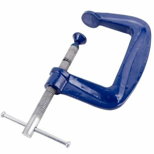 Dunnet Tools Heavy Duty G-Clamp Professional Woodworking Clamps for Woodwork, DIY, Carpentry | Durable C & G Clamps, Quick Grip, Right Angle Clamp for Joinery & Metal Projects (1, 8 C-Clamp)