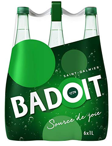 BADOIT|Eau Gazeuse Verte 6X1L|(Lot De 1)|Best Deal