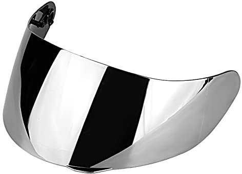 Helmlinsenvisier, Motorrad PC Windschutz Helmlinsen Visierschutz Vollgesichts Motorrad Schutzausrüstung Motorradhelm Visier mit 2,5 mm/0,1 Zoll Montagelochs Für AGV K1 K3 SV K5 K5-S Motorrad Helm