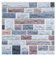 szgwtk 3D Wall Panels Self-Adhesive 3D Wallpaper 3D Wall Panels Self-Adhesive Stone Look for PVC Wallpaper Waterproof Living Room Bedroom Wall Decoration (11.8 x 11.8 inches x 10 Pieces) (197)