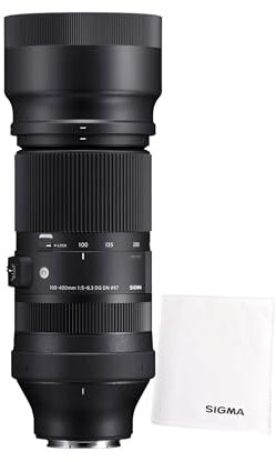 Sigma 100-400 mm F5.6-6.3 DG DN OS | C Sony E. Include panno di pulizia SIGMA
