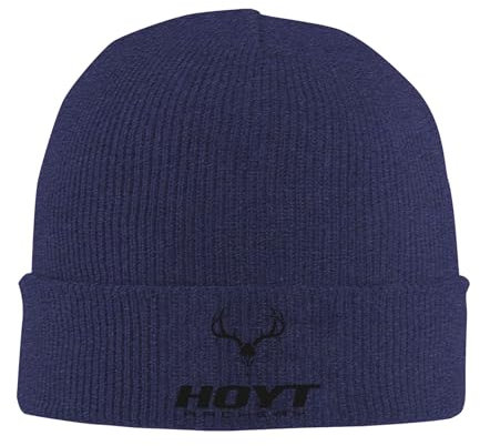 NCLIKGOR Hoyt and Archery Beanie-Mützen für Männer und Frauen, Totenkopfmütze, Winter-Strickmützen