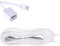 Zguziji 15m white BT to BT Extension 4 wire Flat Home Telephone Phone Cable Lead Cable Extension Cable