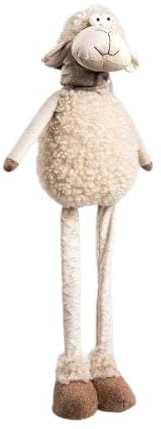 HOMLA Osterbock Dekoration braun mit Teleskopbeinen LAMI 70 cm