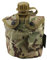 Zip Zap Zooom Kombat Army Combat Bouteille d'eau militaire BTP US GI Camouflage britannique Clip ceinture
