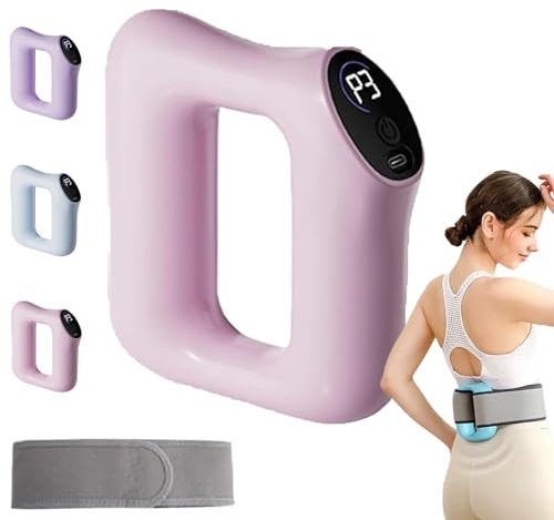 Massageroller Mit Vibration Zur Faszien-straffung,fasziengurt,Ganzkörper-massagering,multifunktionalganzkörper-faszienring,Tragbares Wiederaufladbares Massagegerät,Rücken Nacken Beine Muskelentlastung