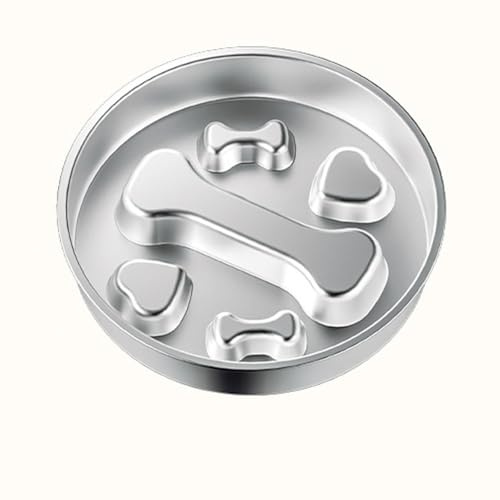 Gamelle Anti-glouton en Acier Inoxydable spécialement conçue pour Les Bouledogue Français. Cette gamelle Double Face Anti-glouton est dotée de rebords surélevés et est Facile à Nettoyer. A