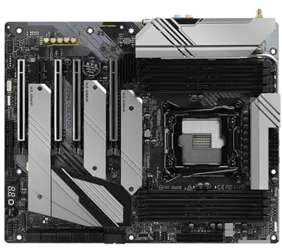 Motherboard Fit For ASRock X299 CREATOR Motherboard LGA 2066 Support I9-9980XE 10980XE I9-7960X I7-9800X I7-7800X I5-7640X CPU 8xDDR4 256G M.2 ATX