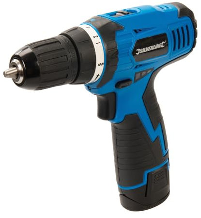 Silverline Tools 521457 - Taladro atornillador (10.8 V) color verde