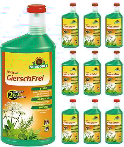 10 x 1 Liter Neudorff Finalsan Konzentrat GierschFrei Unkrautvernichter