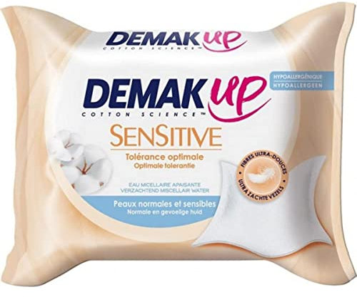 DEMAK UP Sensitive Lingettes Démaquillantes - x23