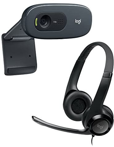 Logitech H390 Auriculares con Cable, Sonido Estéreo y Micrófono USB con Supresión de Ruido, Controles Integrados en el Cable, PC/Mac/Portátil/Chromebook - Negro