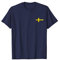 Flagge Schweden Sverige Schwedische Flaggen Damen Herren T-Shirt