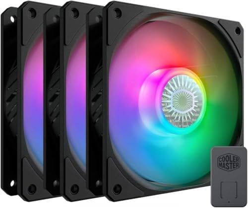 Cooler Master SickleFlow 120 ARGB 120mm Case Fan - Triple Pack