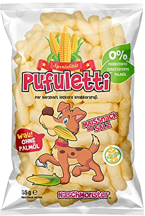 Pufuletti Maissnack mit Salz, 85 g