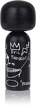 Lucie Kaas Sketch.inc - Kokeshi | Jean-Michel Basquiat, Evil Thoughts Black, H14,5 cm 1:1