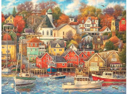 Anatolian Puzzle 4000 pièces : Bon Temps sur le Port