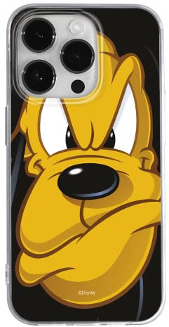Ert Group custodia per cellulare per Apple Iphone 14 PRO originale e con licenza ufficiale Disney, modello Pluto 002 adattato in modo ottimale alla forma dello smartphone, custodia in TPU