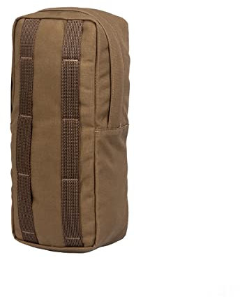 Savotta Rucksack-Seitentasche 12L Coyote, PALS-kompatibel, Wasserablauf, Vertikale Gurtbandschlaufen, D-Ring, Braun, Motorrad