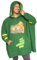 Marvel Pull Plaid Homme Sweat Oversize en Polaire Poncho Polaire Homme Sweat Taille Unique Adulte Ado (Vert Groot)