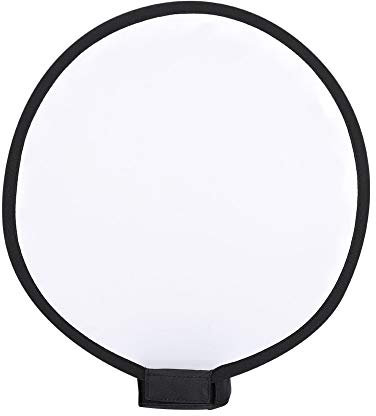 Flash Diffuser, 40cm Round Softbox Universal Speedlite Softbox Diffuser for Speedlight Camera Flash Diffuser Diffuser Cap Photography Camera Accessories
