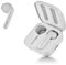 NGS ARTICA Move White - Auricular Inalámbrico Compatible con Tecnología Bluetooth 5.3 y TWS, 28hr de Batería, Control Táctil, Tecnología ENC, Color Blanco