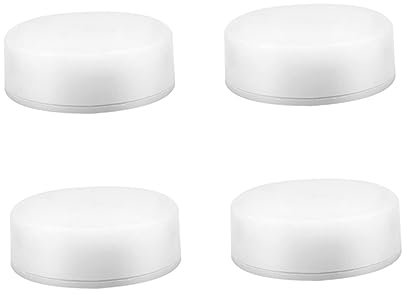 UKCOCO 4 Stück Blitzlicht Nachtlicht Drohnen Alarmanzeige Quadrocopter Ersatzteil Nachtfluglicht Kontrollleuchte Suchscheinwerfer Blitzlampe Abs Weiß Led Fluglichter Profi