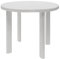 THINIA HOME Mesa de Resina Redonda Ø89x72cm