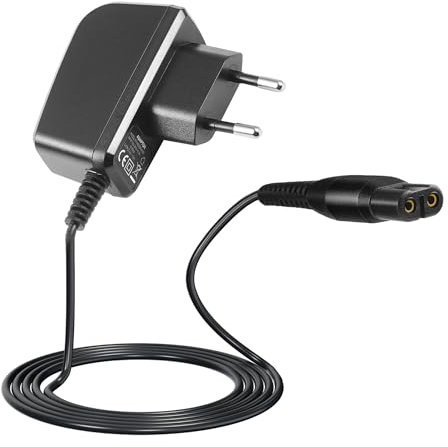 Lonnky Cargador de 5,5V para Limpiador de Ventanas Kärcher, Compatible con WV1, WV2, WV5, WV50, WV51, WV55, WV60, WV70, WV75, KV4 y Más Modelos, Enchufe de Repuesto