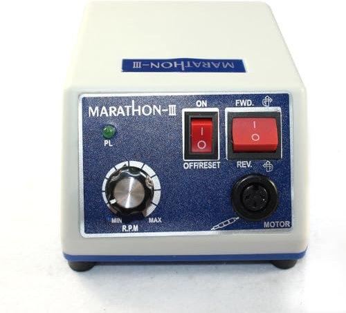 Dental Lab Marathon Micro Motor 35 000 tr/min N3 Foot Control Moteur électrique de laboratoire Micromoteur électrique Unité de polissage