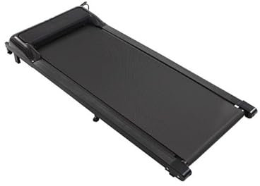 Elektrischer Laufband Heimtrainer, Home Laufband mit Fernbedienung und LED-Anzeige Kompaktes und leises Laufband Schreibtisch für Zuhause und Büro (Schwarz)