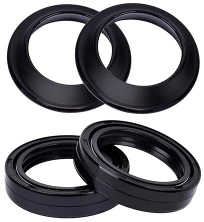 Paraolio ammortizzatore forcella anteriore 39x52x11 e parapolvere for XLH 883 Sportster Hugger XL 1200 C Sportster Custom