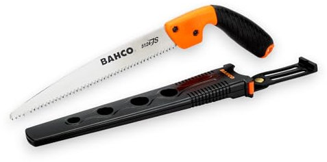 Briconess.com Segaccio Manuale per potatura Lama 28 cm con Fodero Rigido Bahco 5124 JSH