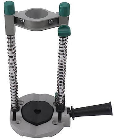 Portabrocas de ángulo Ajustable de 45 Grados, Soporte de Posicionamiento de Taladro Ligero Compacto de Aleación de Aluminio Estándar