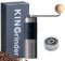 【Famous KOL Recommended】 KINGrinder K2 Straight Handle Manual Coffee Grinder with 140 Adjustable Grinding Levels for Aeropress, French Press, Drip, Espresso, 25g Capacity