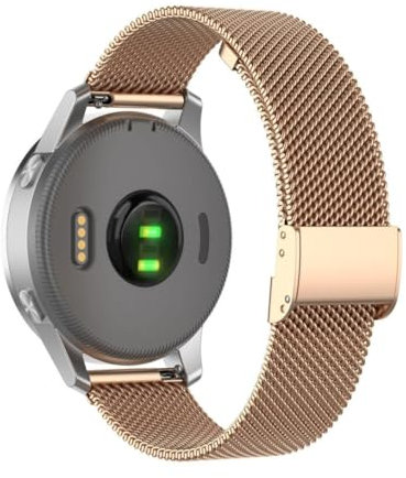 Armbänder Kompatibel mit Pebble Classic/Time/Time Steel / 2/2 SE Armband Metall, Edelstahl Ersatzarmband Metall Mesh Uhrenarmband für Damen Herren