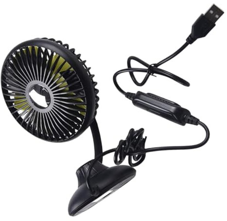 Ciieeo Car Fan Cooling Portable Usb Powered Mini Fan for Dashboard for Desk Use