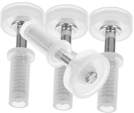 SOESFOUFU Quincaillerie Pour Portes Pliantes, 4 Pièces, Charnières, Pivots, Accessoires Pour Portes Pliantes, Kit De Quincaillerie Pour Portes De Placard Pliantes, Goupille De Pliage.