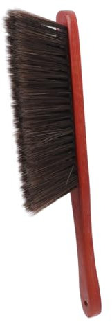 HEMOTON Weicher Kaminbesen Mit Langem Holzgriff Sanfte Borsten Handbürste Für Betten Sofas Möbel Und Kaminreinigung Staubentfernung Ohne Kratzer Vielseitiges Reinigungswerkzeug