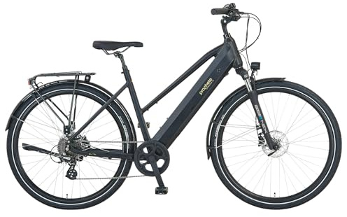 Prophete ENTDECKER 2.0 & 2.3 Trekking E-Bike 28 Zoll – 250 W Heckmotor, 360 Wh Akku, 8-Gang Kettenschaltung, LCD-Display, bis 100 km Reichweite – Verschiedene Rahmenformen & Größen