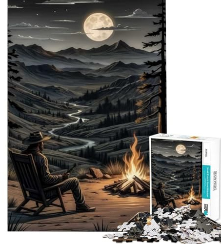 Jigsaw 1000 Pieces for Teenagers Arthur Red Dead Redemption Educational Games Toy Intellectual Game Gifts For Birthdays Learning Educational (Size 38x26cm)