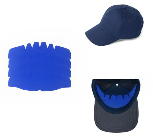 4 Stück. Baseball Kappen Krone inserts, Kappen ausgestattet, hat liner, Hat stretcher, Ball Kappen form, Krempe Hat crown, Hat support, Flex Fit, gratis S & H 2 oder mehr PK. 100% MBG., dunkelblau