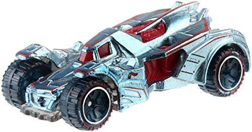 Hot Wheels id FXB27 - Die-Cast Fahrzeug 1:64 Arkham Batmobil mit NFC-Chip zum Scannen iD App, Auto Spielzeug ab 8 Jahren