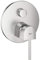 GROHE Plus | Badarmatur - 2-Loch-Waschtischbatterie | Ausladung 147mm | supersteel | 29303DC3