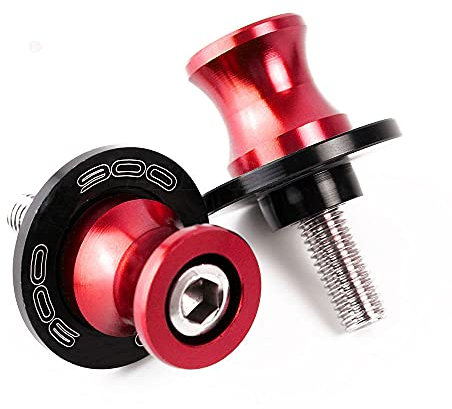 ZHUOWU M8 Schwingenschutz Schwingenadapter Ständer Bobbins Montageständer Schwingen Ständeraufnahme für Z900 2017 2018 2019 2020 2021 2022 2023 2024 Rot