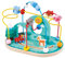 Lelin Wooden Childrens Wire Forest Animals Bead Frame Roller Coaster Maze Toy