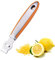 Lemon Zester Tool for Kitchen - Citrus Zester Tool with Channel Knife,Orange Zester Grater with Handle,Citrus Peeler for Cocktails