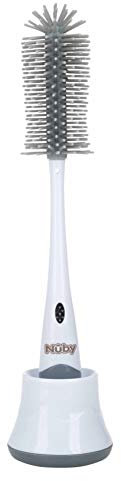 Nuby - Flaschenbürste & Halter Silikon - 1 Stück