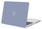 MOSISO Hülle Kompatibel mit MacBook Pro 13 Zoll 2015 2014 2013 2012 A1502 A1425 Ältere Version mit Retina Display, Schützende Plastik Hartschale Case Cover, Lavendel Grau